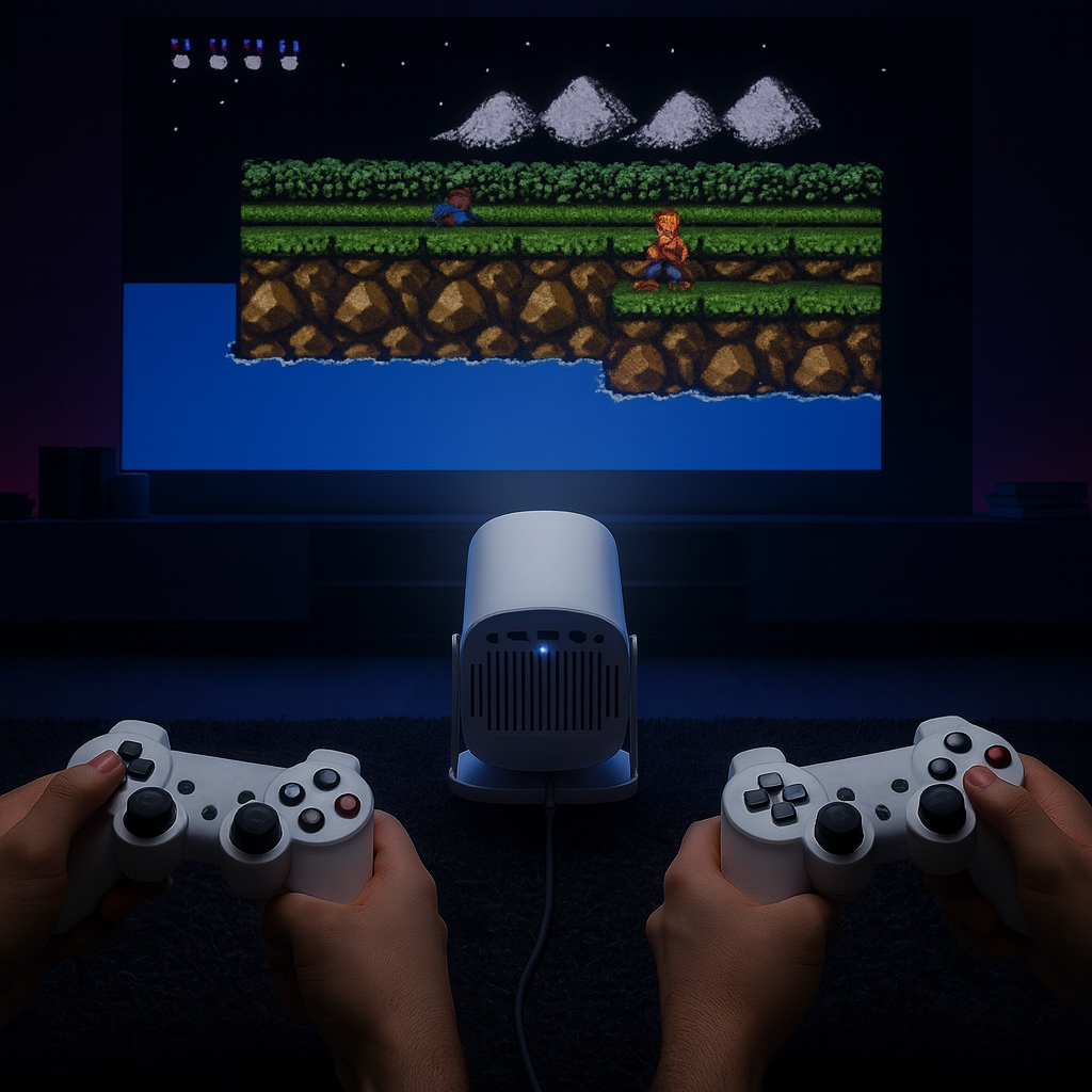 RetroBeamX™ Proyector Consola