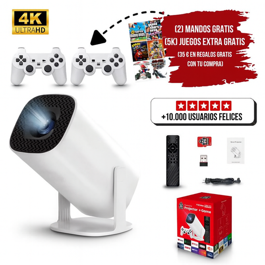 RetroBeamX™ Proyector Consola